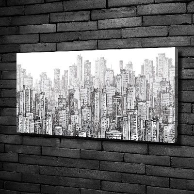 Foto canvas Wolkenkrabbers