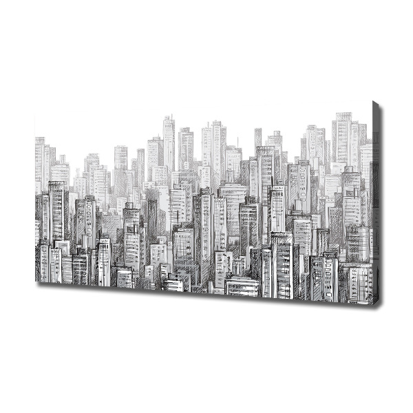 Foto canvas Wolkenkrabbers