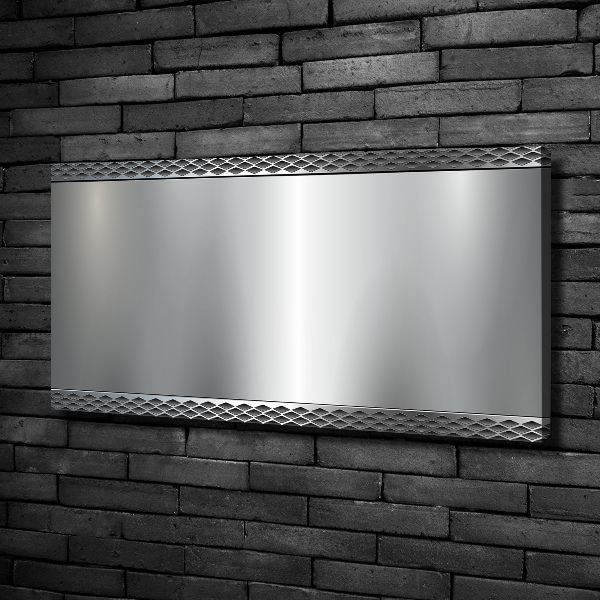 Canvas schilderij Metalen achtergrond