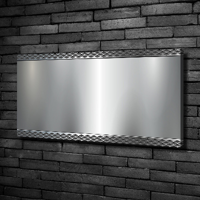 Canvas schilderij Metalen achtergrond