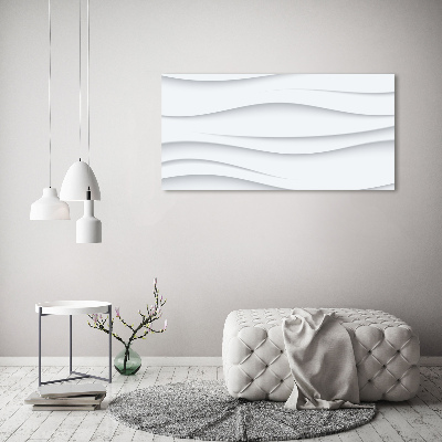 Foto op canvas Abstracte golven