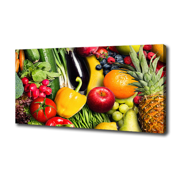 Foto op canvas Groenten en fruit