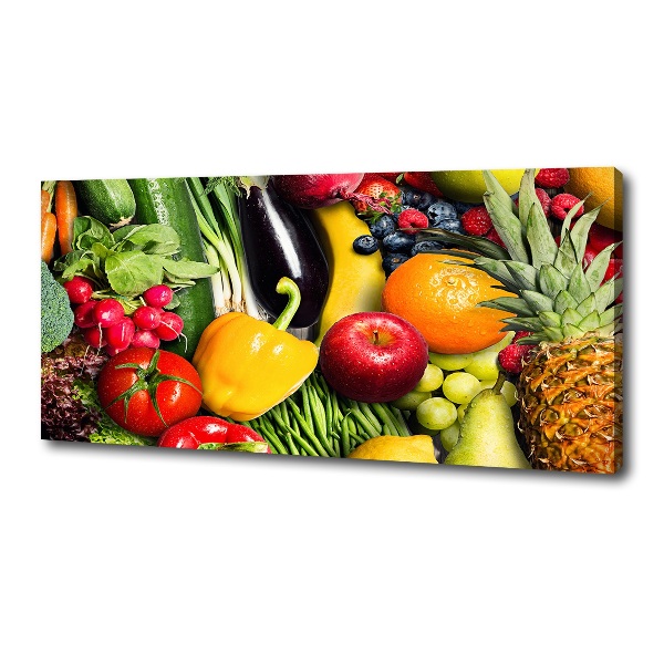 Foto op canvas Groenten en fruit