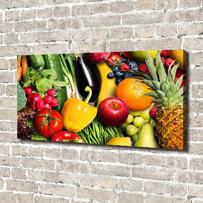 Foto op canvas Groenten en fruit