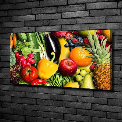 Foto op canvas Groenten en fruit