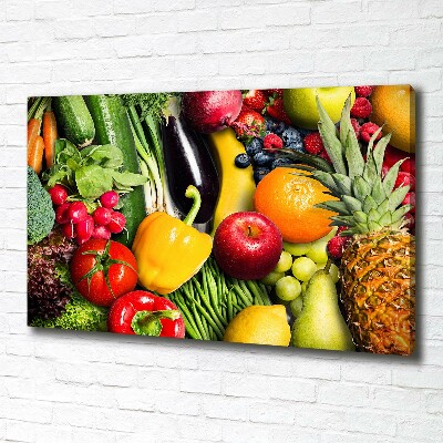 Foto op canvas Groenten en fruit