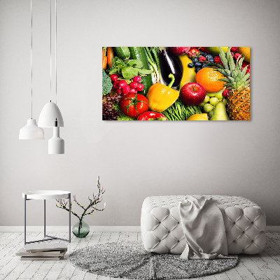 Foto op canvas Groenten en fruit