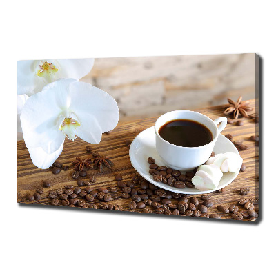 Canvas foto Een kopje koffie