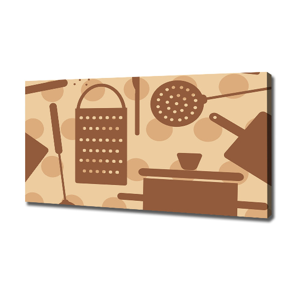 Schilderij op canvas Keukengerei