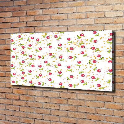 Foto canvas Kersen