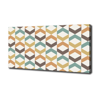 Foto op canvas Retro achtergrond