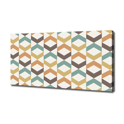 Foto op canvas Retro achtergrond