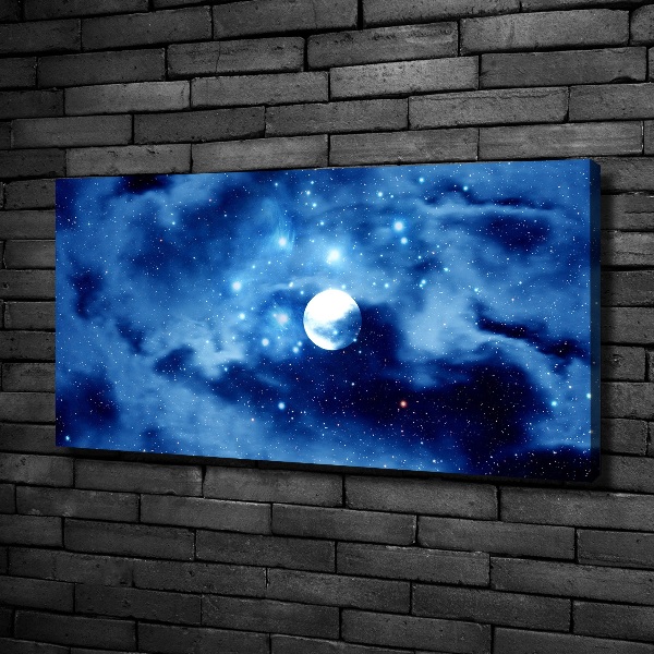 Foto canvas Volle maan