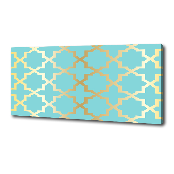 Canvas foto Arabisch patroon