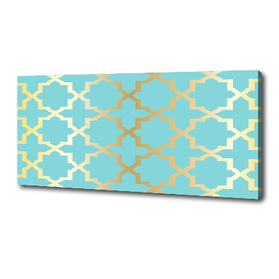 Canvas foto Arabisch patroon