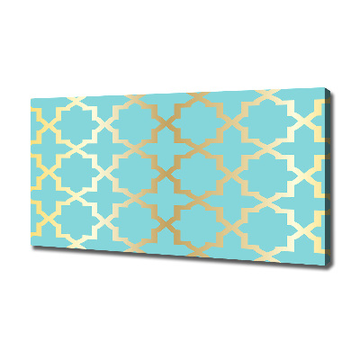 Canvas foto Arabisch patroon