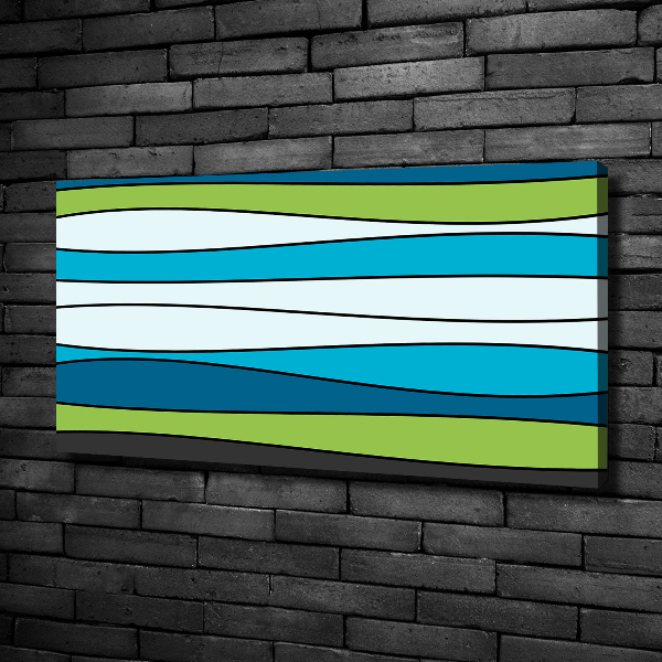 Canvas schilderij Kleurrijke strepen