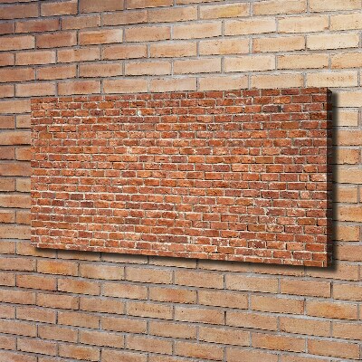 Canvas schilderij Bakstenen muur