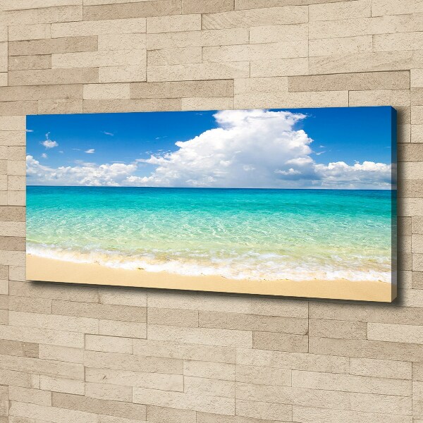 Canvas foto Paradijsstrand