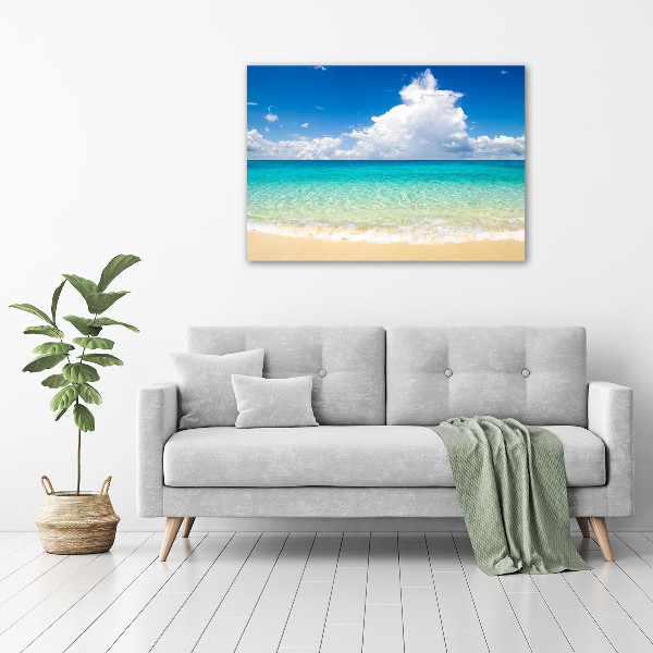 Canvas foto Paradijsstrand
