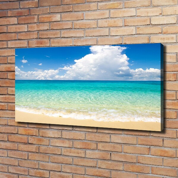 Canvas foto Paradijsstrand