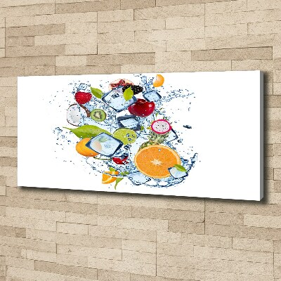 Foto op canvas Fruit en ijs