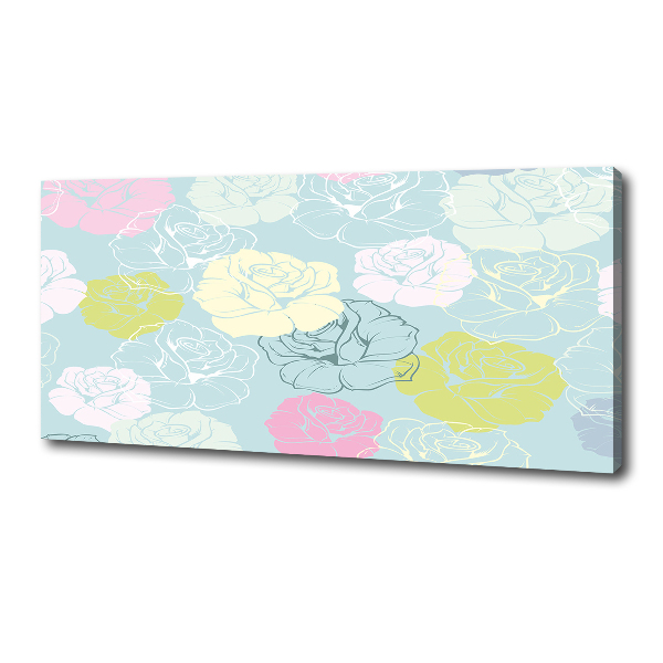Canvas schilderij Rozen