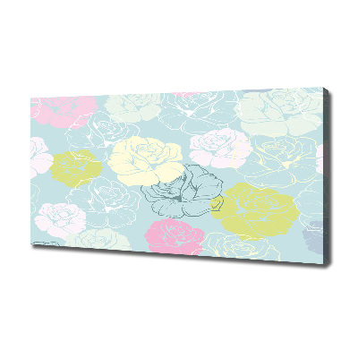 Canvas schilderij Rozen
