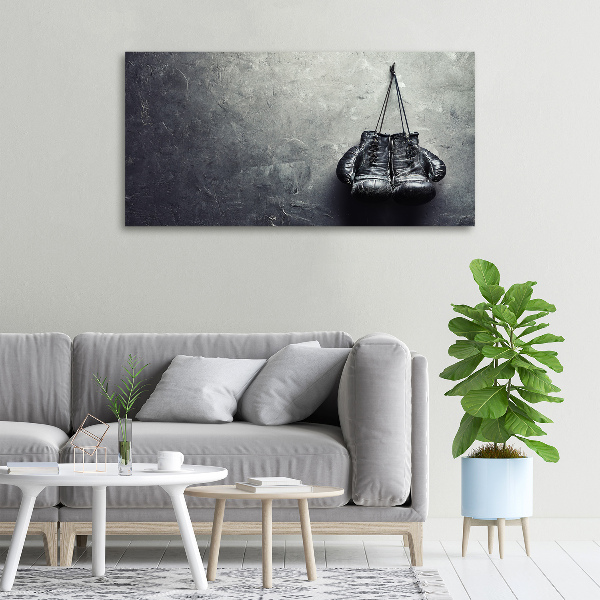Foto canvas Bokshandschoenen