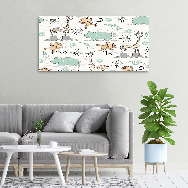 Foto canvas Dieren