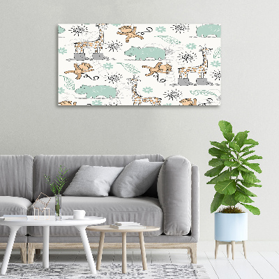 Foto canvas Dieren