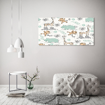 Foto canvas Dieren