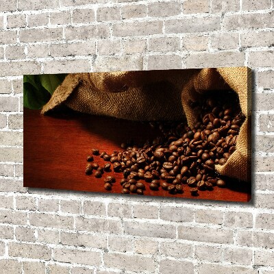 Schilderij op canvas Koffiebonen