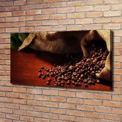 Schilderij op canvas Koffiebonen