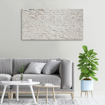 Foto op canvas Bakstenen muur