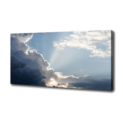 Foto op canvas Wolken aan de hemel