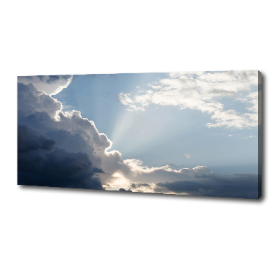 Foto op canvas Wolken aan de hemel