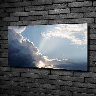 Foto op canvas Wolken aan de hemel