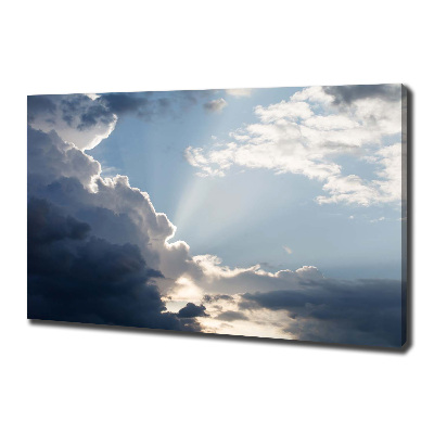Foto op canvas Wolken aan de hemel