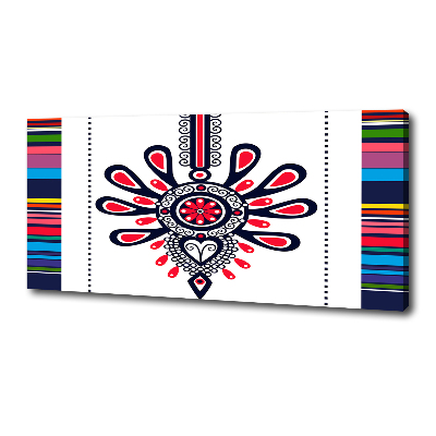 Foto op canvas Pools volkspatroon