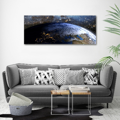 Canvas foto Planeet Aarde