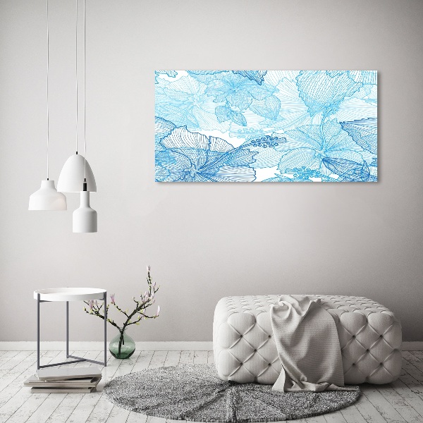 Canvas foto Hawaiiaanse bloemen