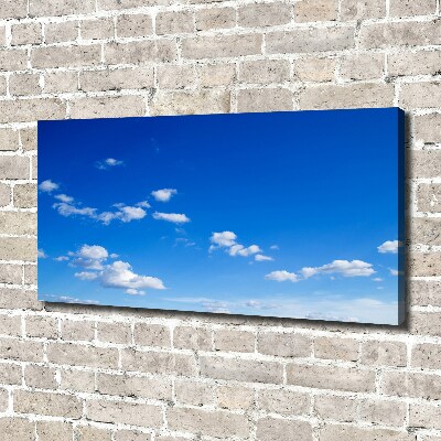 Foto canvas Wolken aan de hemel