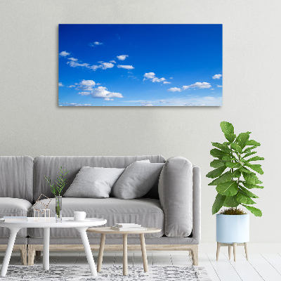 Foto canvas Wolken aan de hemel