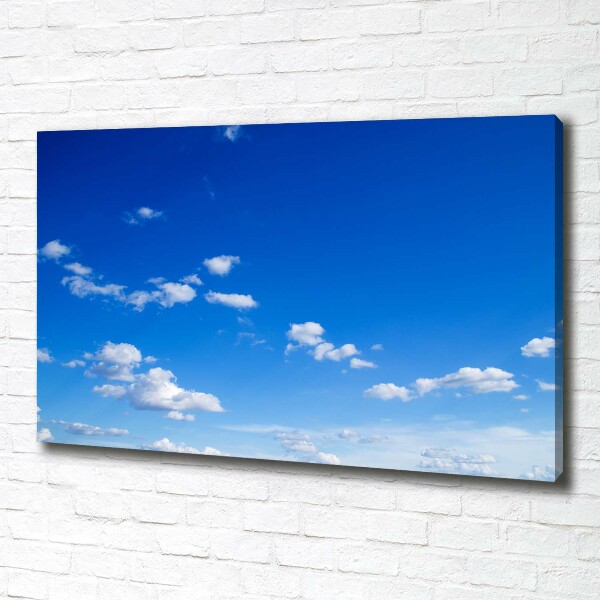 Foto canvas Wolken aan de hemel