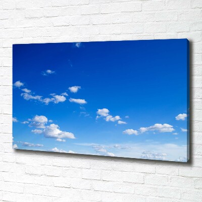 Foto canvas Wolken aan de hemel