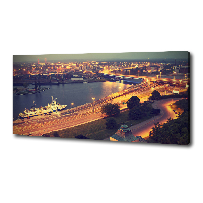 Schilderij op canvas Szczecin, Polen