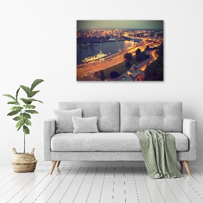 Schilderij op canvas Szczecin, Polen