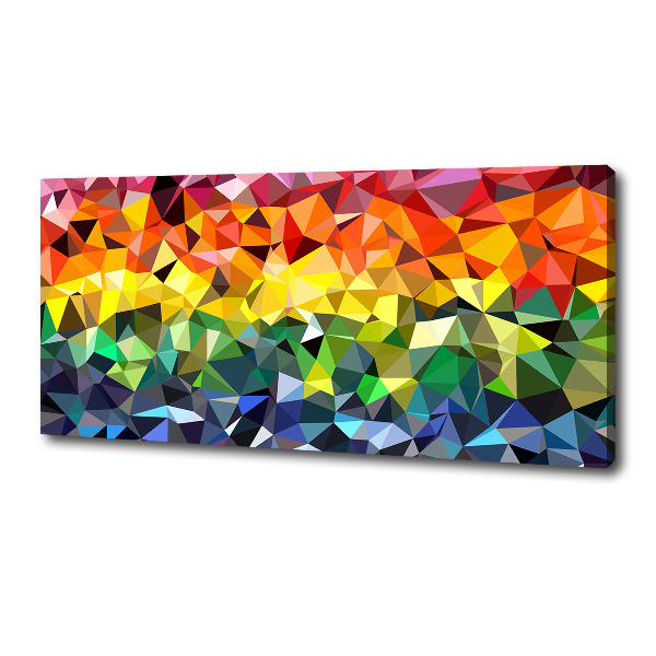 Canvas foto Geometrische achtergrond