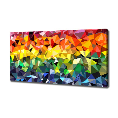 Canvas foto Geometrische achtergrond